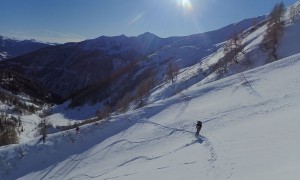 Skitour Kärlsspitze - steiler Aufstieg