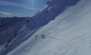 Skitour Kärlsspitze - steiler Aufstieg