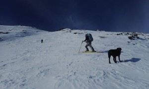 Skitour Kärlsspitze - steiler Aufstieg