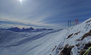 Skitour Kärlsspitze - Gipfelsieg mit Dolomitenblick