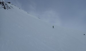 Skitour Kärlsspitze - Abfahrt