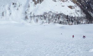 Skitour Kärlsspitze - Abfahrt