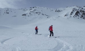 Skitour Kärlsspitze - Abfahrt