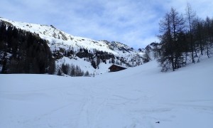 Skitour Gölbner - bei der Tilliachalm