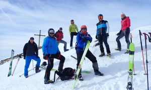 Skitour Gölbner über Reiterstube - Tourbild