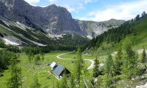 Biketour Wolayerseehütte - Obere Wolayer Alm