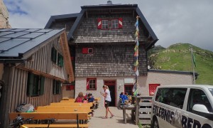 Biketour Wolayerseehütte - Ziel