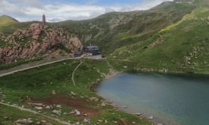 Biketour Wolayerseehütte - Ziel