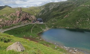 Biketour Wolayerseehütte - Ziel