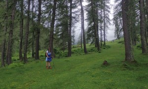 Bergtour Grenzlandweg - Start bei der Badl Alm