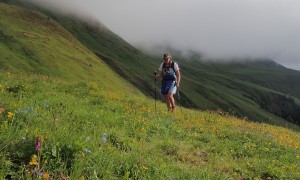 Bergtour Grenzlandweg - Aufstieg