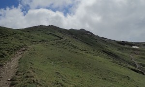 Bergtour Grenzlandweg - kurz vor dem Marchkinkele