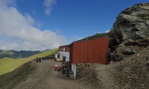 Bergtour Grenzlandweg - die neue Marchhütte