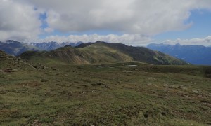 Bergtour Grenzlandweg - bei der Hochrast zum Thurntaler