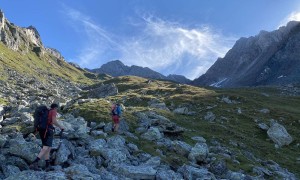 Hochtour Großer Hexenkopf - Aufstieg