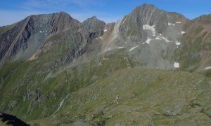 Hochtour Großer Hexenkopf - Hinterer Sajatkopf, Kreuzspitze, Tulpspitze, Zopetspitze mit Eisseehütte 