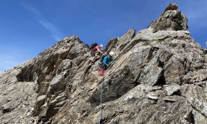 Hochtour Großer Hexenkopf - ausgesetzter Westgrat