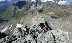 Hochtour Großer Hexenkopf - Blockkletterei Westgipfel