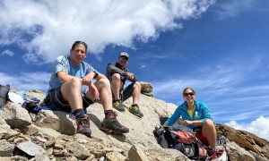 Hochtour Großer Hexenkopf - Gipfelsieg