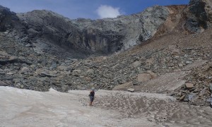 Hochtour Großer Hexenkopf - Abstieg