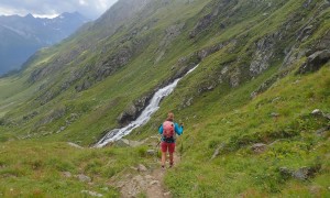 Hochtour Großer Hexenkopf - Abstieg Timmeltal