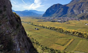 Klettersteig Burrone Giovanelli - im Steig