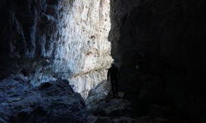 Klettersteig Burrone Giovanelli - im Steig