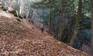 Klettersteig Burrone Giovanelli - Rückweg