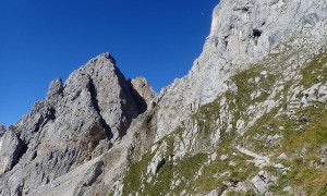 Klettersteig Ellmauer Halt - Zustieg Gamsängersteig