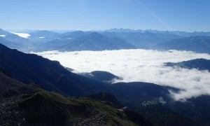 Klettersteig Ellmauer Halt - Panorama, Blick zum Großglockner