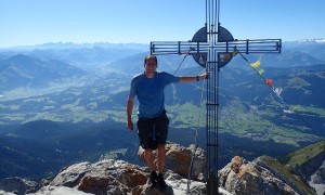 Klettersteig Ellmauer Halt - Gipfelsieg