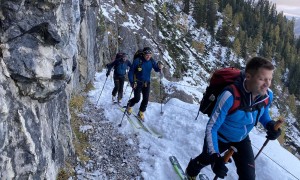 Skitour Eisenreich - Aufstieg beim Wasserfall