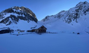 Skitour Eisenreich - bei der Obstansersee-Hütte