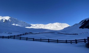 Skitour Eisenreich - bei der Obstansersee-Hütte