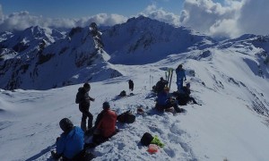 Skitour Eisenreich - Gipfelsieg Vorgipfel