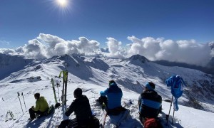 Skitour Eisenreich - Gipfelsieg Vorgipfel