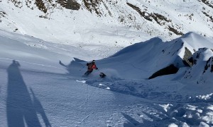 Skitour Eisenreich - Abfahrt Rinne