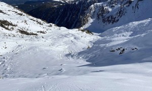 Skitour Eisenreich - Abfahrt Nordostflanke