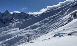 Skitour Eisenreich - Rückblick Abfahrt