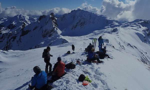 Tourbild - Skitour Eisenreich (Vorgipfel) über Obstans (Osttirol)