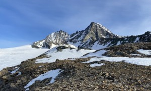 Hochtour Großglockner - Zustieg, in der Nähe Schere