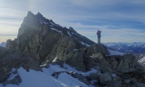 Hochtour Großglockner - bei der Luisenscharte mit Blick zum Luisenkopf