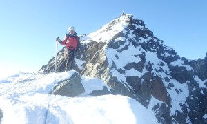 Hochtour Großglockner - Abstieg, beim Kleinglockner