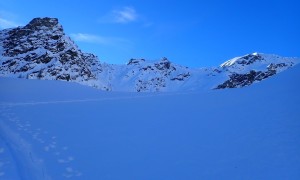 Skitour Eisenreich - kurz vor dem Oberboden