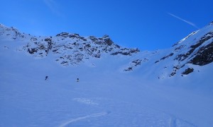 Skitour Eisenreich - steiler werdender Aufstieg