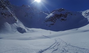 Skitour Eisenreich - Rückblick Abfahrt