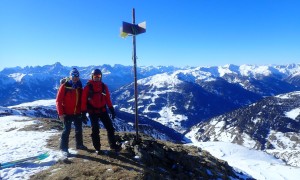 Skitour Rauchegg - Gipfelsieg