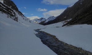 Skitour Hochgrabe - Zustieg Arntal beim Garten