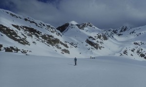 Skitour Hochgrabe - Aufstieg Wilde Platte