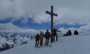 Skitour Hochgrabe - Gipfelsieg